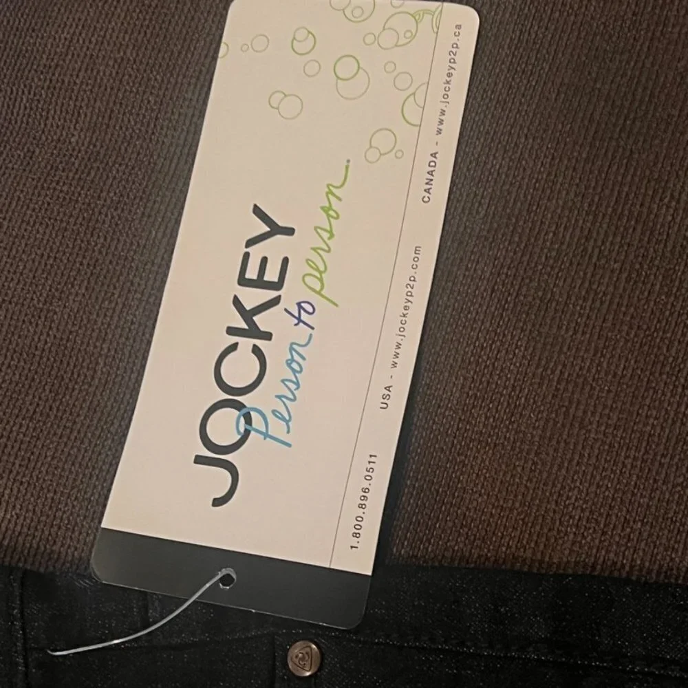 Jockey Person to Person Black Jeans Size 12